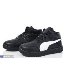 Дитячі кросівки на весну/осінь (8 пар р.32-37) чорний  "Dolli"