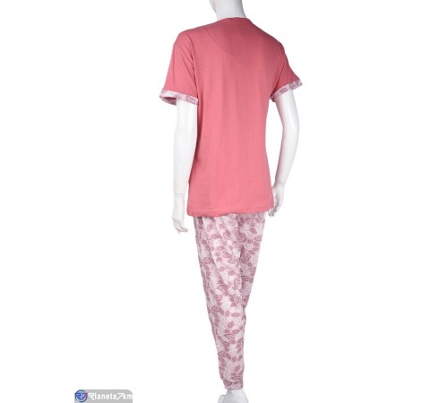 Піжама жіноча на весну/осінь (6 шт. р.сетка M-XL) рожевий "Lorinda" Піжама жіноча на весну/осінь (6 шт. р.сетка M-XL) рожевий "Lorinda"