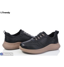 Кросівки жіночі на весну/осінь (6 пар р.36-41) чорний  "Trendy"