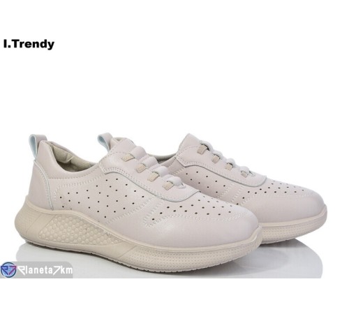 Кросівки жіночі на весну/осінь (6 пар р.36-41) бежевий  "Trendy"