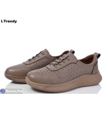 Кросівки жіночі на весну/осінь (6 пар р.36-41) коричневий  "Trendy"