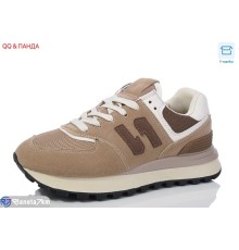 Кросівки жіночі на весну/осінь (8 пар р.36-41) коричневий  "QQ&Панда"