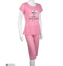 Піжама жіноча на весну/осінь (4 шт. р.сетка S-XL) рожевий  "Lorinda"