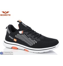 Кросівки чоловічі на весну/осінь (8 пар р.41-46) чорний  "Bonote"