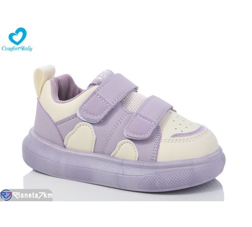 Дитячі кросівки на весну/осінь (6 пар р.26-30) фіолетовий "Comfort-baby" Дитячі кросівки на весну/осінь (6 пар р.26-30) фіолетовий "Comfort-baby"