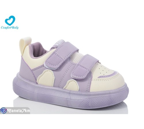 Дитячі кросівки на весну/осінь (6 пар р.26-30) фіолетовий  "Comfort-baby"