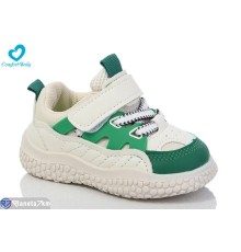 Дитячі кросівки на весну/осінь (6 пар р.16-20) зелений  "Comfort-baby"