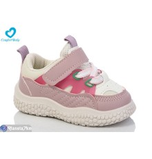 Дитячі кросівки на весну/осінь (6 пар р.16-20) рожевий  "Comfort-baby"