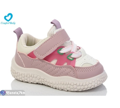 Дитячі кросівки на весну/осінь (6 пар р.16-20) рожевий "Comfort-baby" Дитячі кросівки на весну/осінь (6 пар р.16-20) рожевий "Comfort-baby"