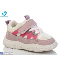 Дитячі кросівки на весну/осінь (6 пар р.22-26) рожевий  "Comfort-baby"