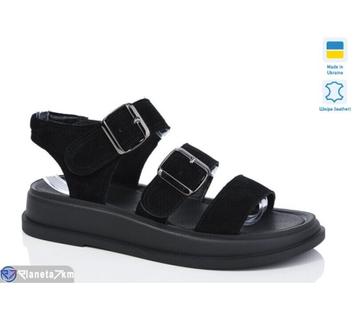 Босоніжки жіночі на літо (6 пар р.36-40) чорний  "LIKA"