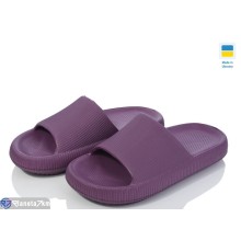 Шлепки жіночі на літо (6 пар р.36-41) фіолетовий  "Ladmir"