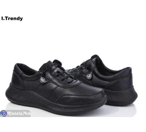 Кросівки жіночі на весну/осінь (8 пар р.36-41) чорний "Trendy" Кросівки жіночі на весну/осінь (8 пар р.36-41) чорний "Trendy"