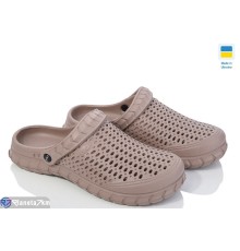 Шлепки жіночі на літо (6 пар р.36-41) коричневий  "Ladmir"