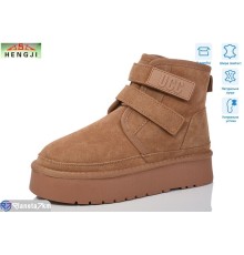 Уггі жіночі на зиму (6 пар р.36-40) коричневий  "HENGJI-ELENA"