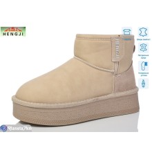 Уггі жіночі на зиму (6 пар р.36-40) бежевий  "HENGJI-ELENA"