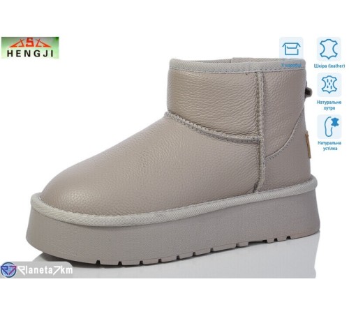 Уггі жіночі на зиму (6 пар р.36-40) сірий "HENGJI-ELENA" Уггі жіночі на зиму (6 пар р.36-40) сірий "HENGJI-ELENA"