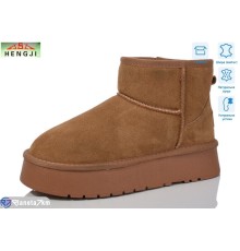 Уггі жіночі на зиму (6 пар р.36-40) коричневий  "HENGJI-ELENA"