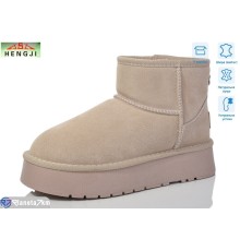 Уггі жіночі на зиму (6 пар р.36-40) бежевий  "HENGJI-ELENA"
