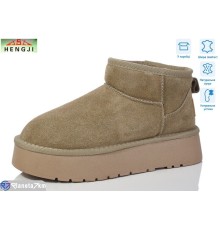Уггі жіночі на зиму (6 пар р.36-40) коричневий  "HENGJI-ELENA"