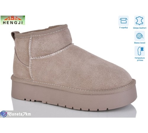 Уггі жіночі на зиму (6 пар р.36-40) коричневий  "HENGJI-ELENA"