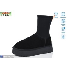 Уггі жіночі на зиму (6 пар р.36-40) чорний  "HENGJI-ELENA"