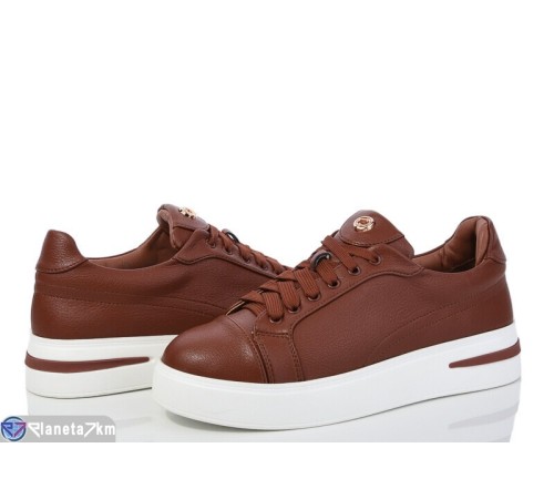 Кросівки жіночі на весну/осінь (6 пар р.36-40) коричневий  "MARADONA"