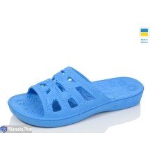 Шлепки жіночі на літо (6 пар р.36-41) синій  "LOTTOS"