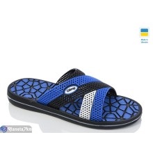 Шлепки чоловічі на літо (8 пар р.41-46) синій  "LOTTOS"