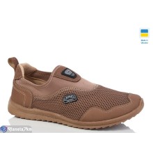 Кросівки чоловічі на весну/осінь (6 пар р.41-45) коричневий  "LOTTOS"