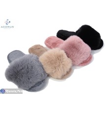 Тапки жіночі на весну/осінь (12 пар р.36-41) мікс  "Acorus"