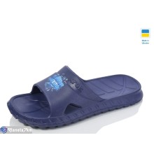 Шлепки дитячі на літо (6 пар р.36-41) синій  "LOTTOS"
