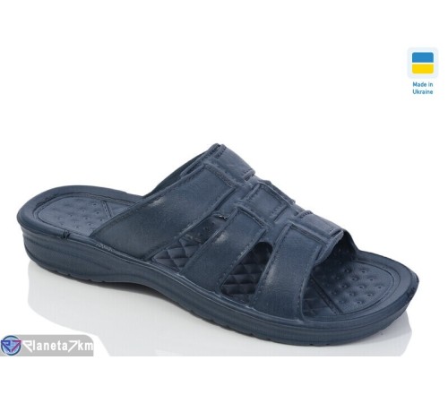 Шлепки чоловічі на літо (6 пар р.41-45) синій  "LOTTOS"
