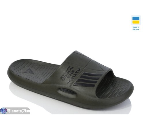 Шлепки чоловічі на літо (8 пар р.41-45) зелений  "LOTTOS"