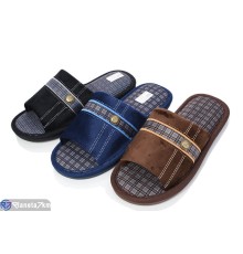 Тапки чоловічі на весну/осінь (12 пар р.40-45) мікс  "LINKA"