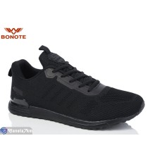 Кросівки чоловічі на весну/осінь (8 пар р.41-46) чорний  "Bonote"