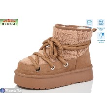 Уггі жіночі на зиму (6 пар р.36-40) коричневий  "HENGJI-ELENA"
