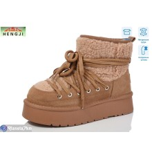 Уггі жіночі на зиму (6 пар р.36-40) коричневий  "HENGJI-ELENA"