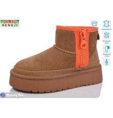 Уггі жіночі на зиму (6 пар р.36-40) коричневий  "HENGJI-ELENA"