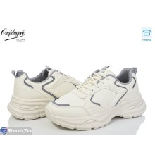 Кросівки жіночі на весну/осінь (8 пар р.37-41) бежевий  "Dageni"