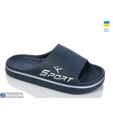 Шлепки на літо (8 пар р.36-41) синій  "LOTTOS"