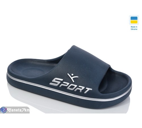 Шлепки на літо (8 пар р.36-41) синій  "LOTTOS"