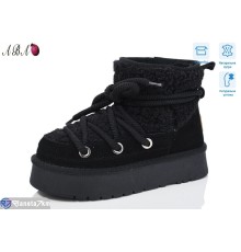 Уггі жіночі на зиму (6 пар р.36-40) чорний  "Aba"