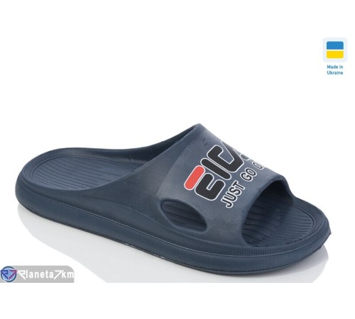 Шлепки чоловічі на літо (6 пар р.41-45) синій  "LOTTOS"