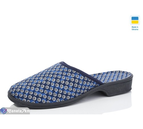 Тапки жіночі на весну/осінь (6 пар р.36-41) синій "LOTTOS" Тапки жіночі на весну/осінь (6 пар р.36-41) синій "LOTTOS"