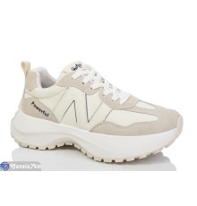 Дитячі кросівки на весну/осінь (8 пар р.36-41) бежевий  "Laifakids"