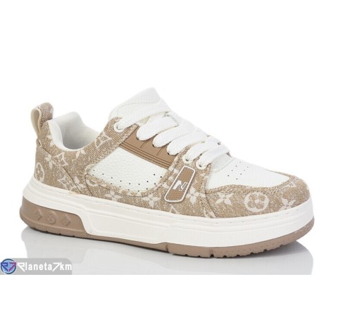 Кросівки жіночі на весну/осінь (8 пар р.36-41) бежевий  "MARADONA"