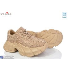 Кросівки жіночі на весну/осінь (6 пар р.36-40) коричневий  "Veagia-ADA"