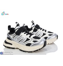 Дитячі кросівки на весну/осінь (8 пар р.32-37) срібний  "BBT"