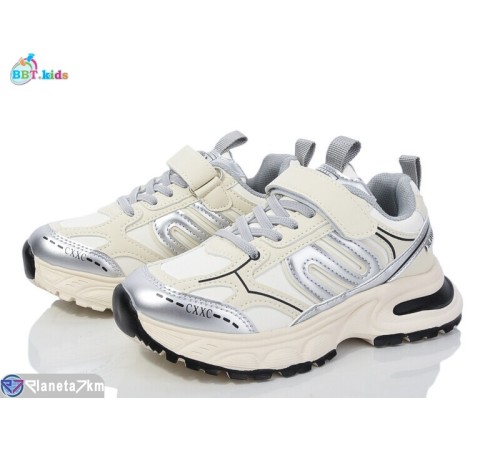 Дитячі кросівки на весну/осінь (8 пар р.32-37) бежевий  "BBT"